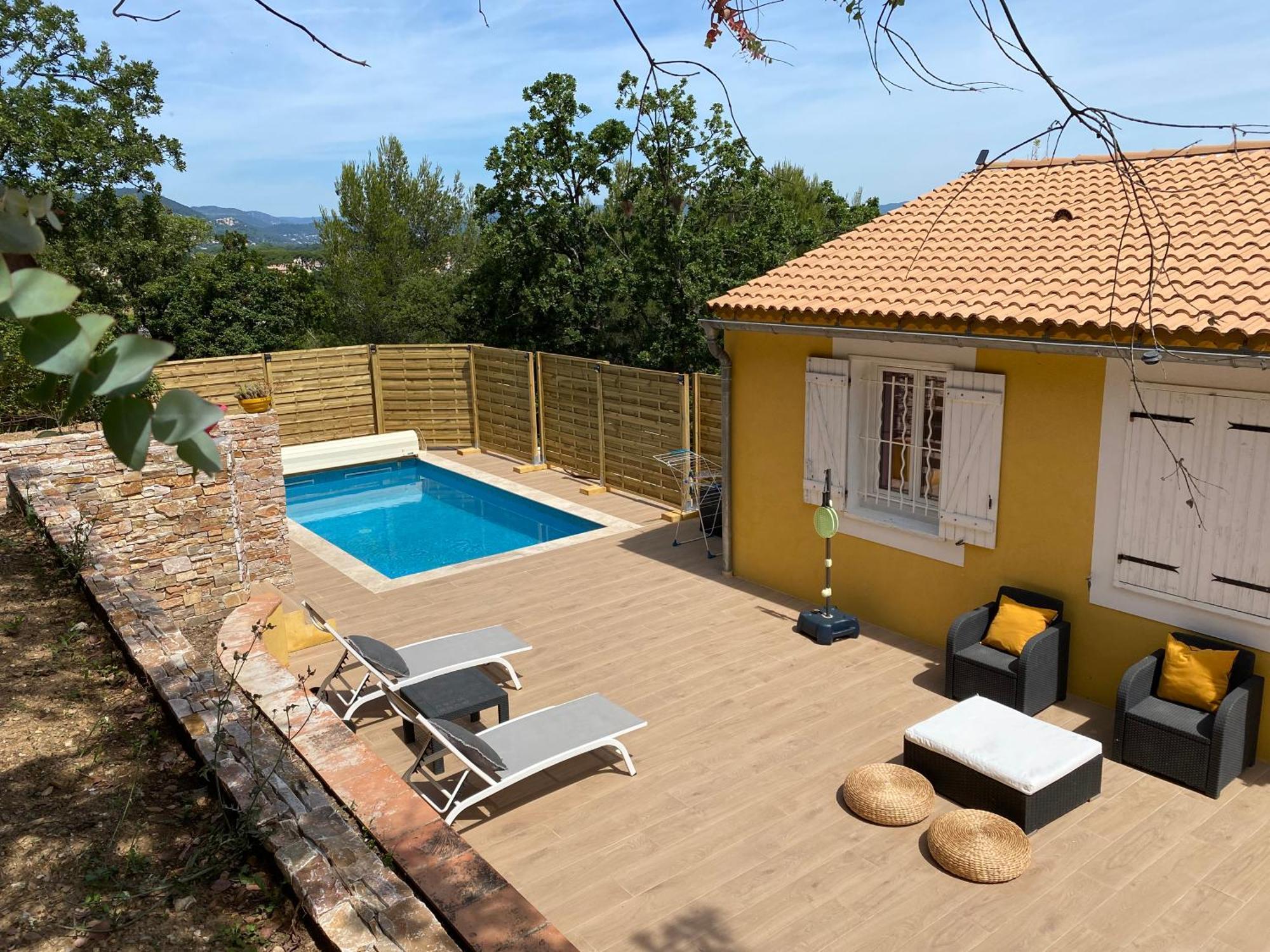 Magnifique Villa Avec Piscine, Sauna Et Hammam La Crau Esterno foto